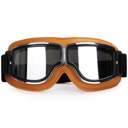 Motorcycle Goggles Vintage Retro Over Glasses UV for Helmet