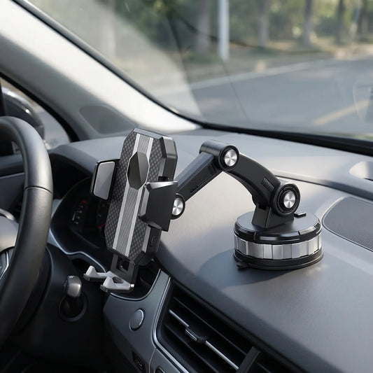 Phone Mount Car Holder Adjustable Dashboard Windshield Stand