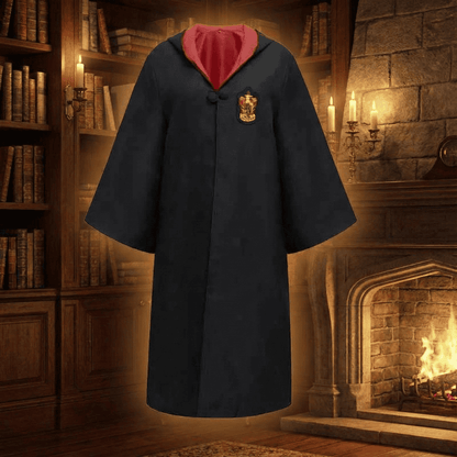 Wizard Costume Magic Costume Cloak Wand Cosplay 5 Piece Set
