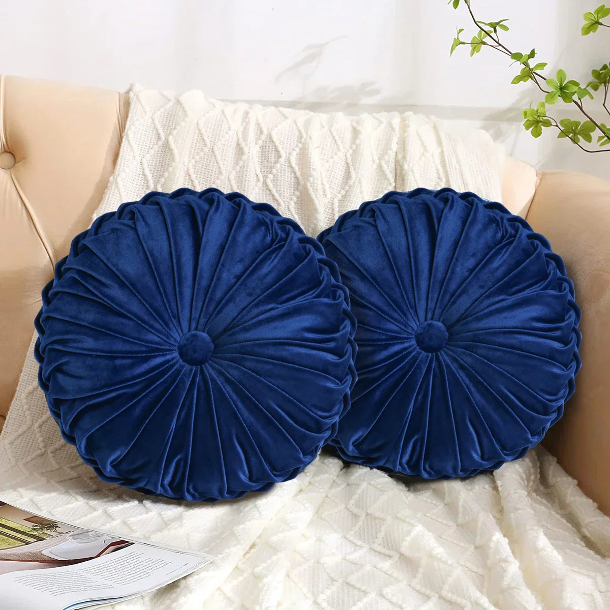 Rosalie Velvet Accent Pillow Set