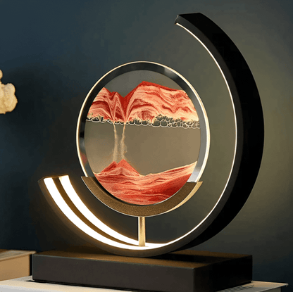 Sand Art Lamp Moving Sand LED Mood Light Decor