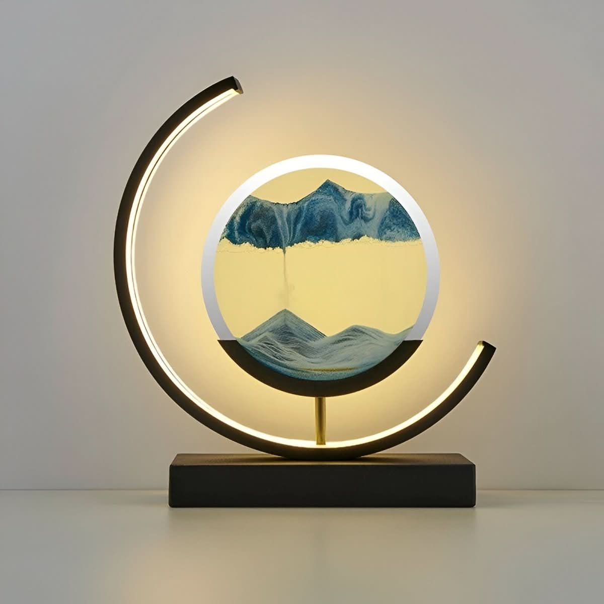 Sand Art Lamp Moving Sand LED Mood Light Decor
