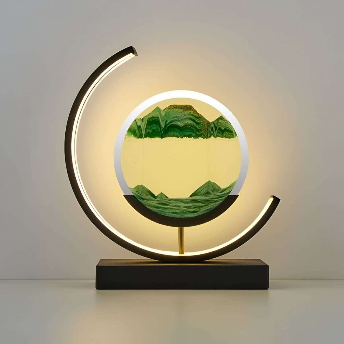 Sand Art Lamp Moving Sand LED Mood Light Decor