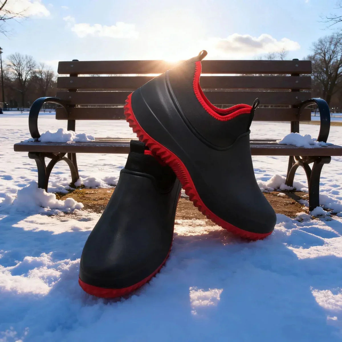 Work Shoes Waterproof Slip On Safety Work Sneakers
