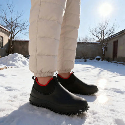 Work Shoes Waterproof Slip On Safety Work Sneakers