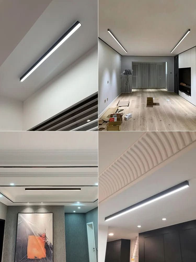 LED Ceiling Light Modern Minimalist Aluminum Acrylic Skandinavian Style Ceiling Lamp Indoor Lighting