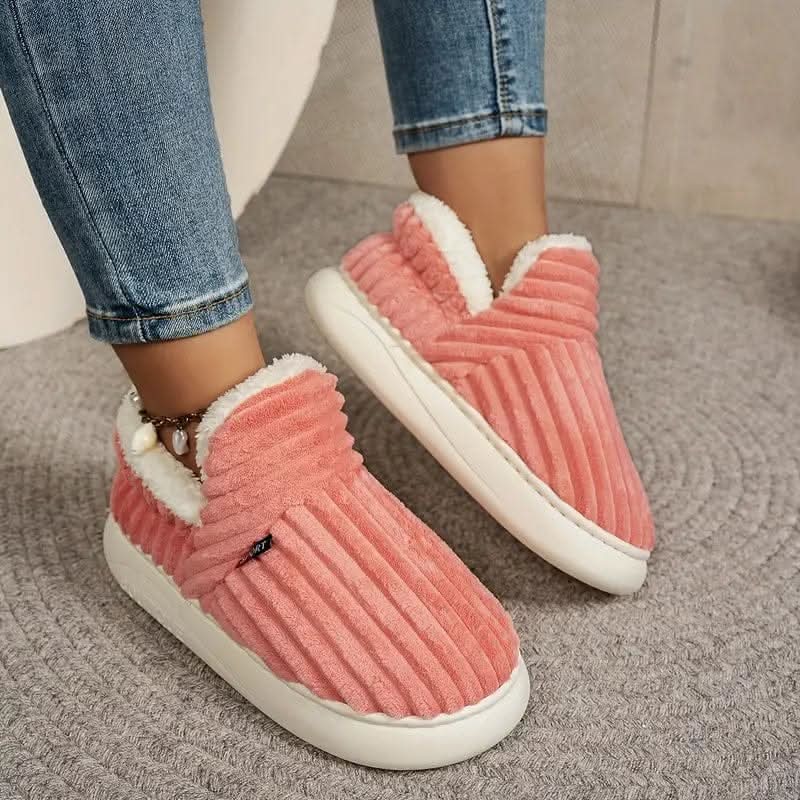 House Slippers Fleece Lined Warm Indoor Comfort Shoes  Character Count