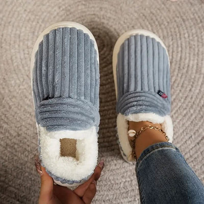 House Slippers Fleece Lined Warm Indoor Comfort Shoes  Character Count