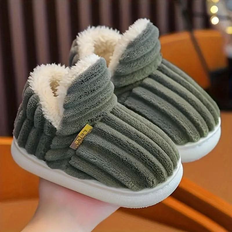 House Slippers Fleece Lined Warm Indoor Comfort Shoes  Character Count