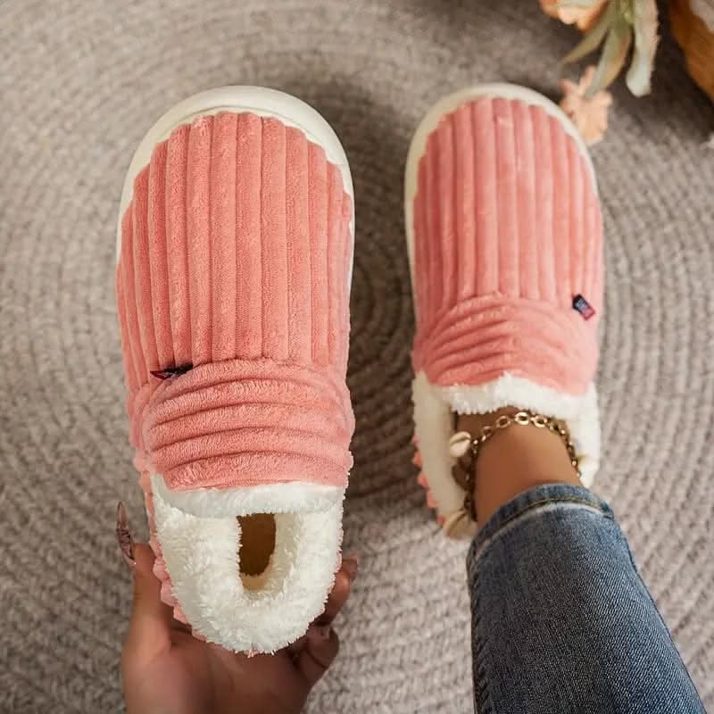 House Slippers Fleece Lined Warm Indoor Comfort Shoes  Character Count