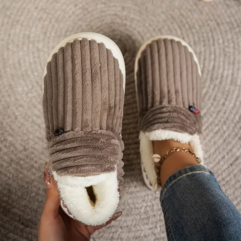 House Slippers Fleece Lined Warm Indoor Comfort Shoes  Character Count