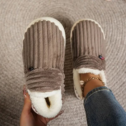House Slippers Fleece Lined Warm Indoor Comfort Shoes  Character Count