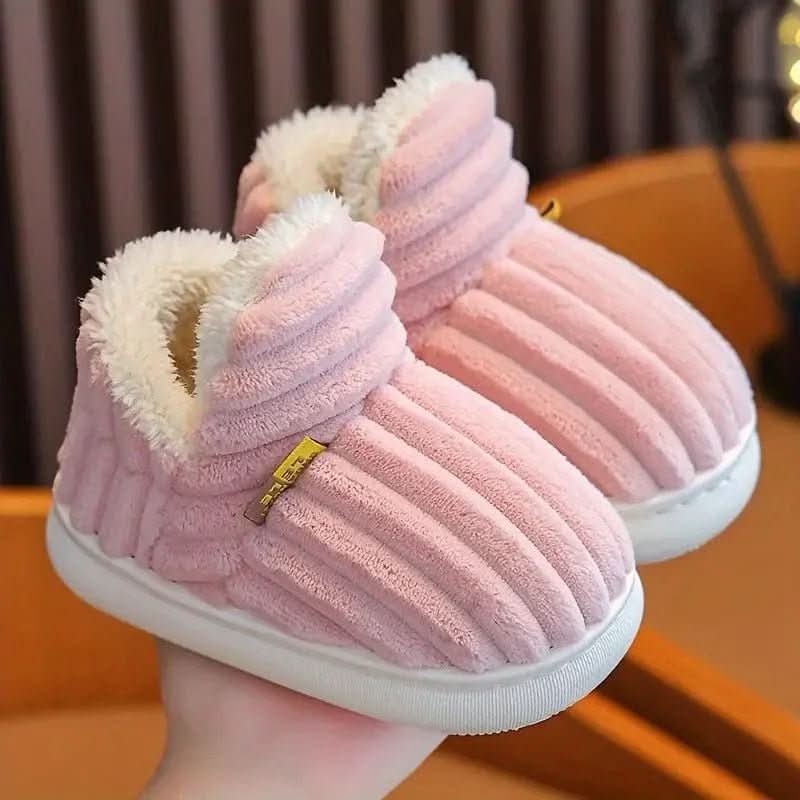 House Slippers Fleece Lined Warm Indoor Comfort Shoes  Character Count