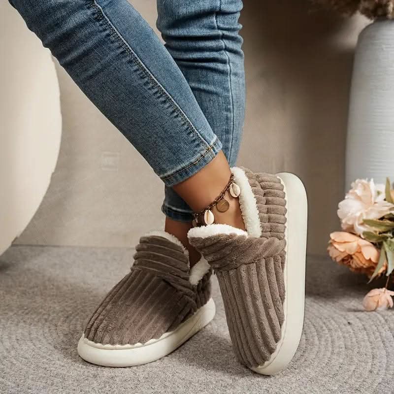 House Slippers Fleece Lined Warm Indoor Comfort Shoes  Character Count