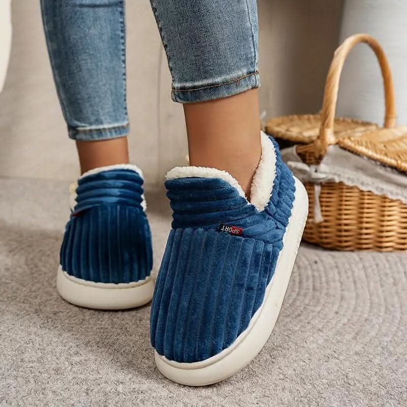 House Slippers Fleece Lined Warm Indoor Comfort Shoes  Character Count