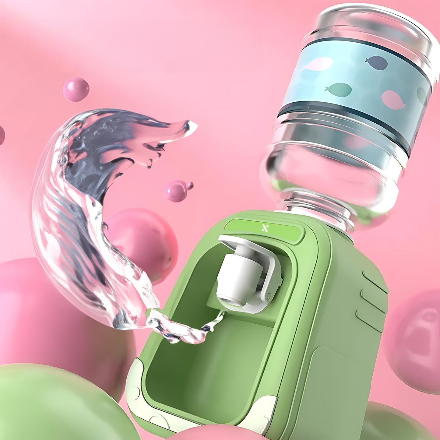 Toner Dispenser with Tap for Skincare Micellar Water Vanity Bottle