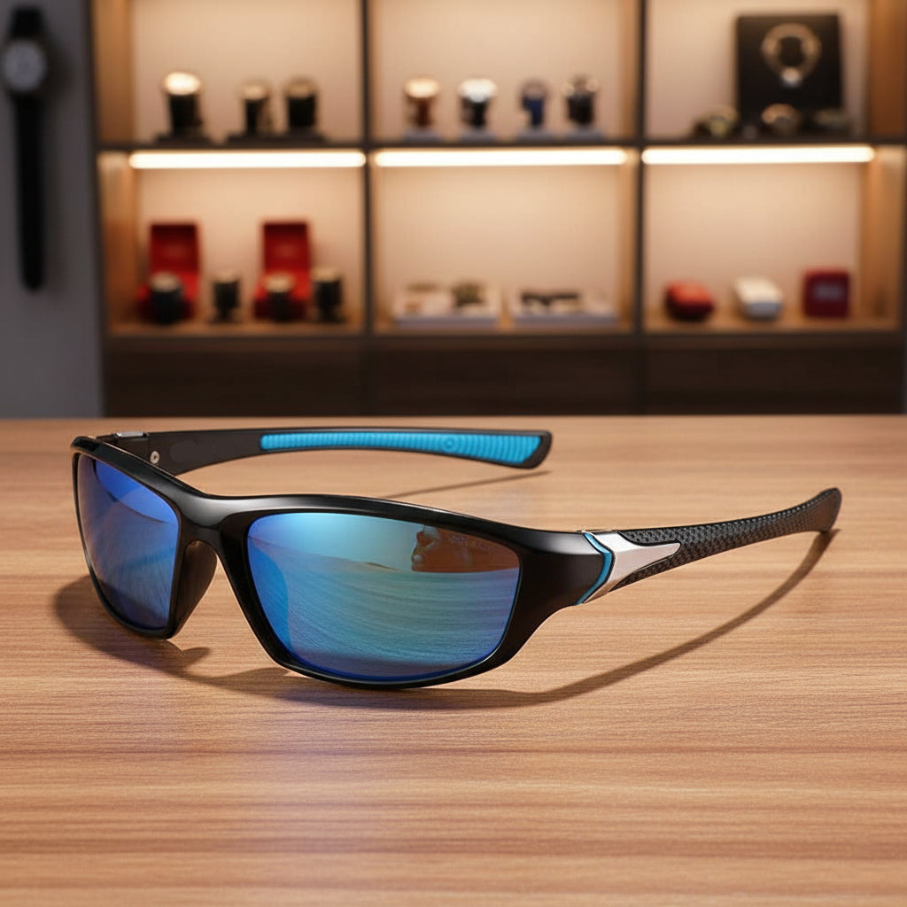 Sunglasses Polarized Sports Sunglasses UV400 Protection Outdoor Running Cycling Lightweight Frame