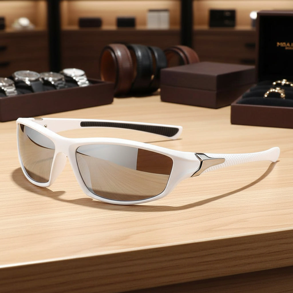 Sunglasses Polarized Sports Sunglasses UV400 Protection Outdoor Running Cycling Lightweight Frame