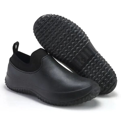 Work Shoes Waterproof Slip On Safety Work Sneakers