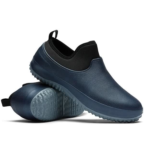 Work Shoes Waterproof Slip On Safety Work Sneakers