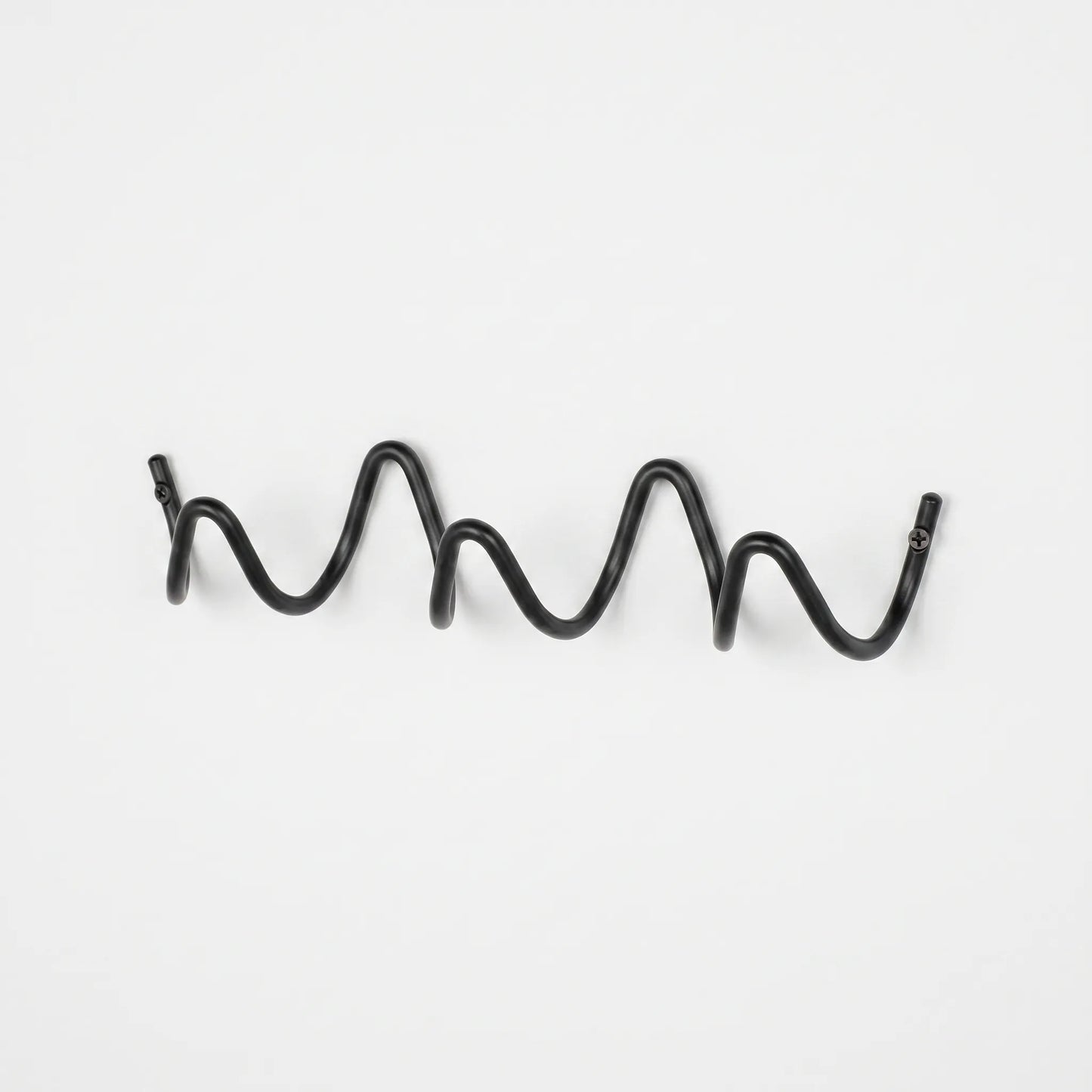Coat Rack Modern Wave Wall Mounted Entryway Organizer