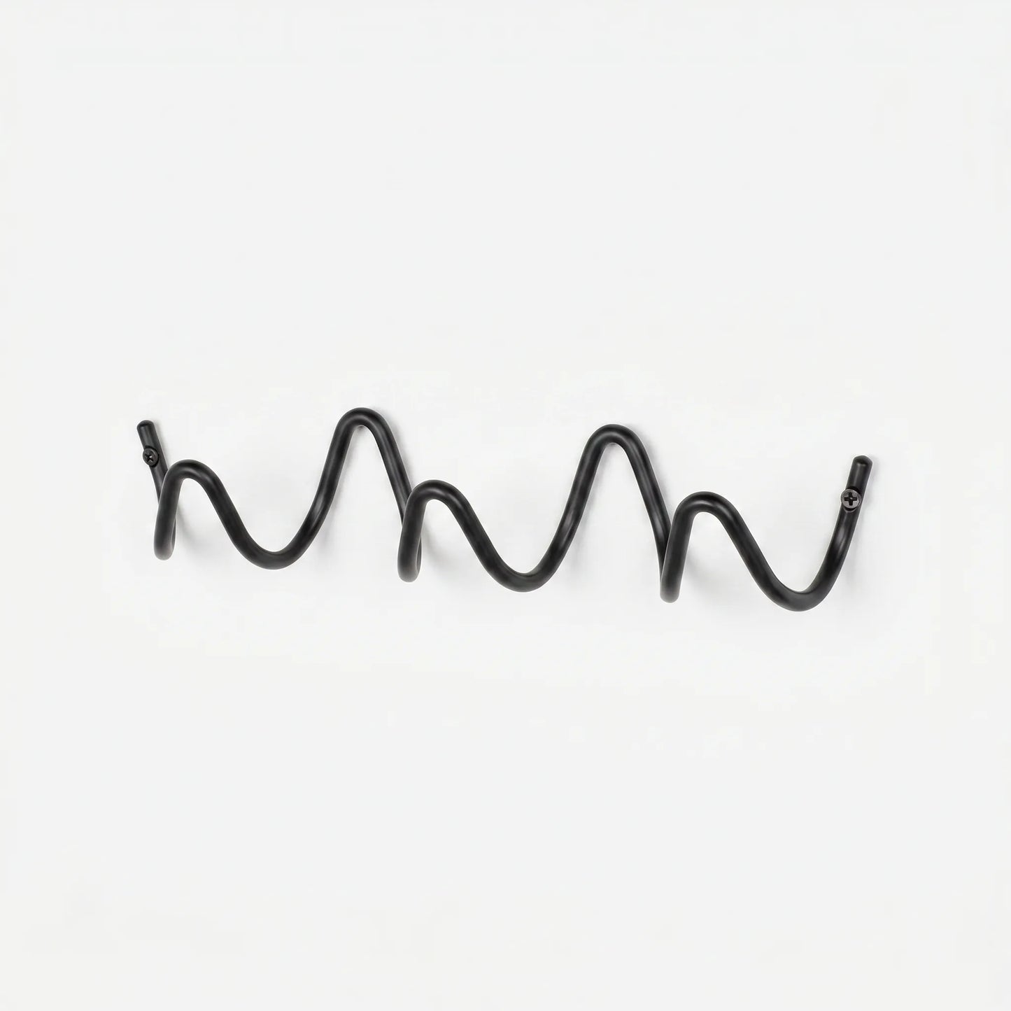 Coat Rack Modern Wave Wall Mounted Entryway Organizer