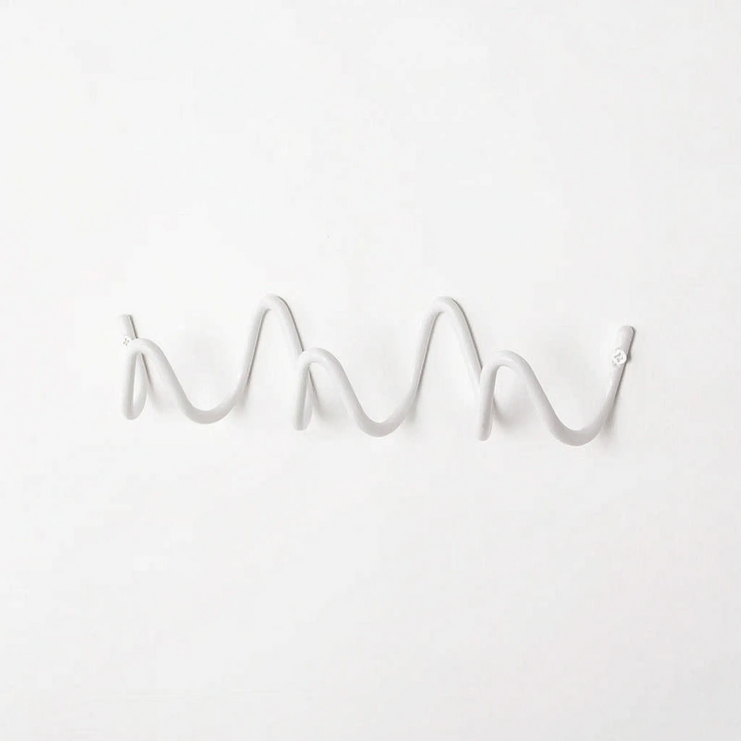 Coat Rack Modern Wave Wall Mounted Entryway Organizer