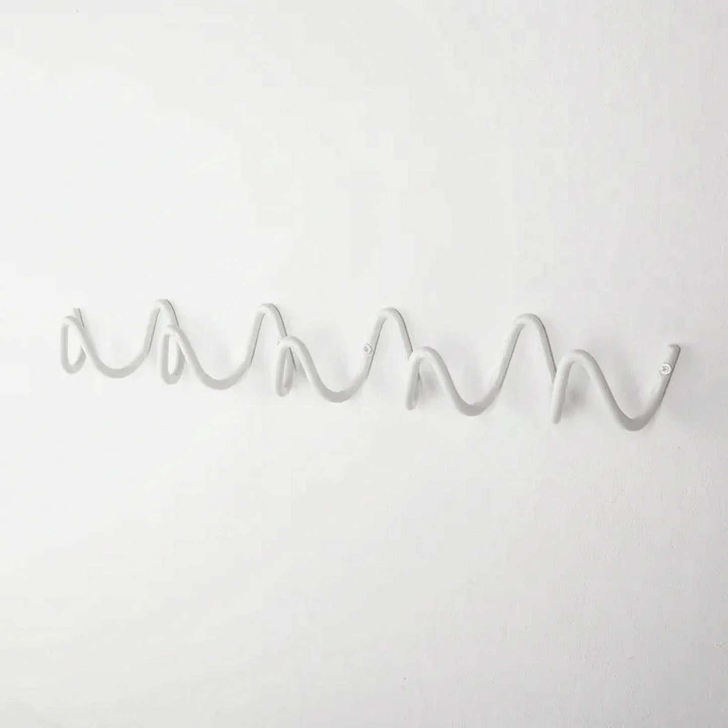 Coat Rack Modern Wave Wall Mounted Entryway Organizer