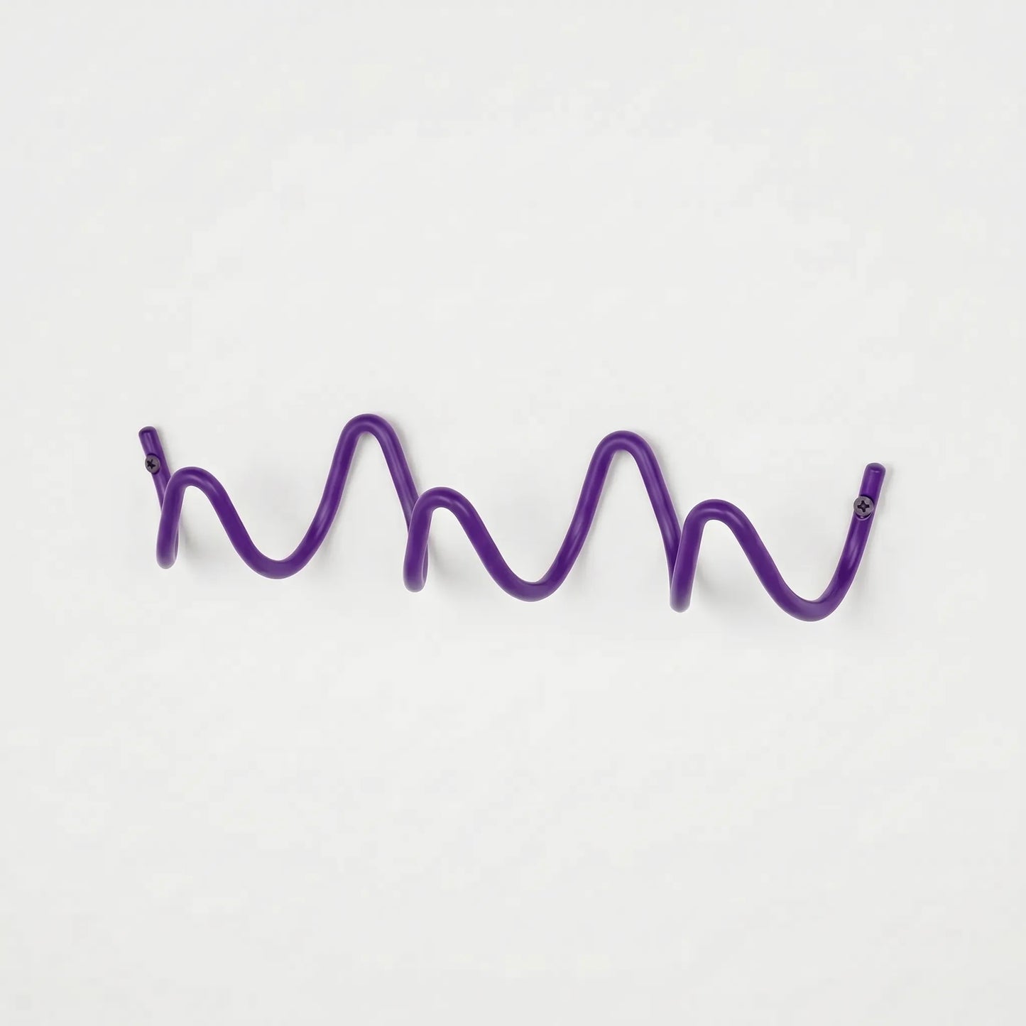 Coat Rack Modern Wave Wall Mounted Entryway Organizer