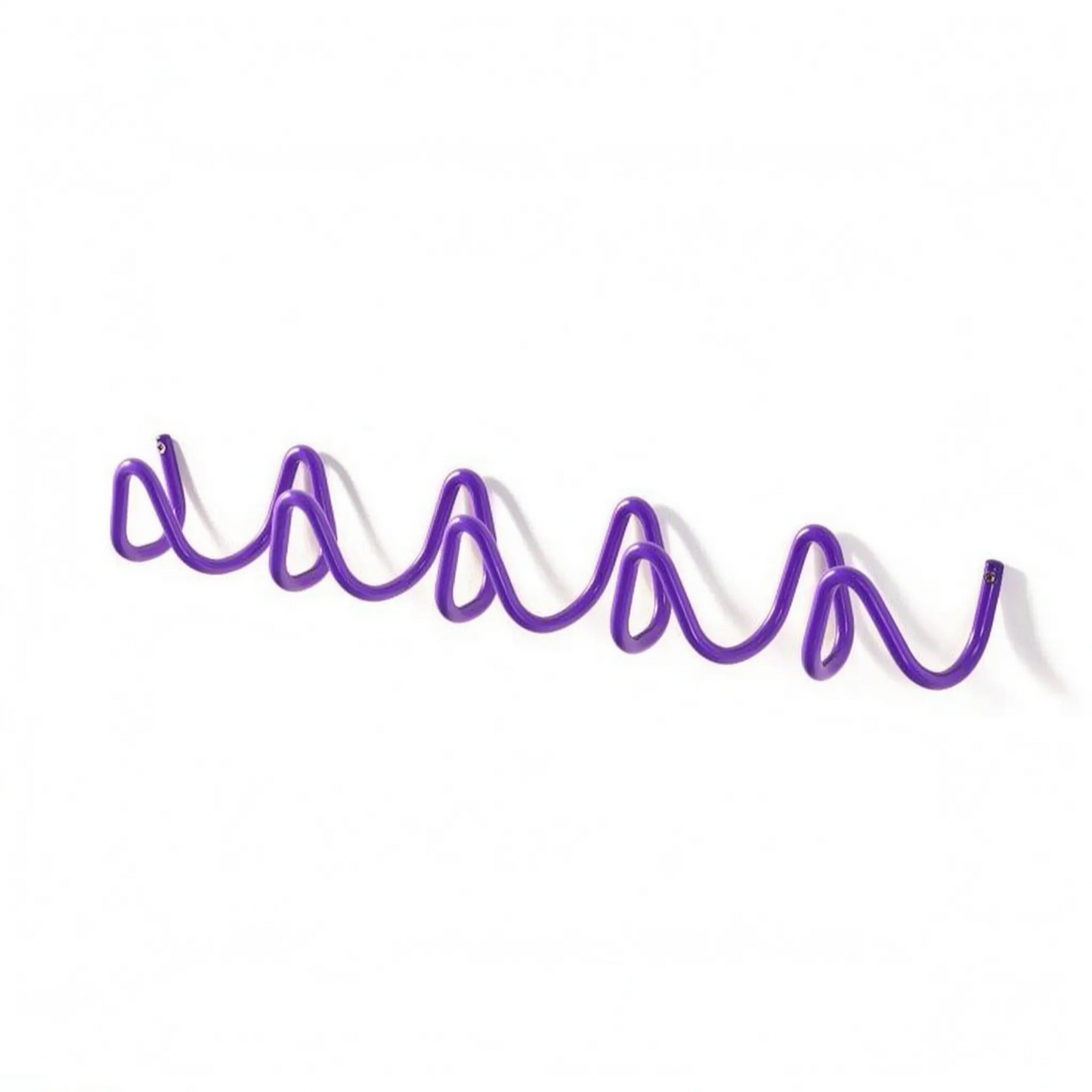 Coat Rack Modern Wave Wall Mounted Entryway Organizer
