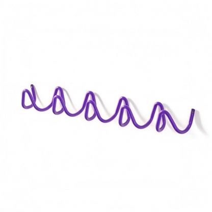 Coat Rack Modern Wave Wall Mounted Entryway Organizer