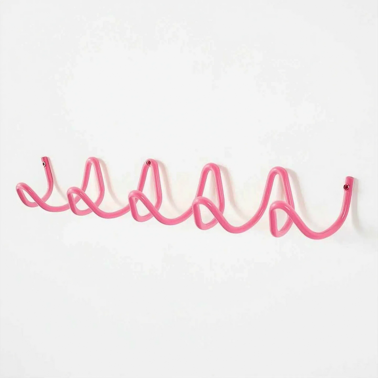 Coat Rack Modern Wave Wall Mounted Entryway Organizer