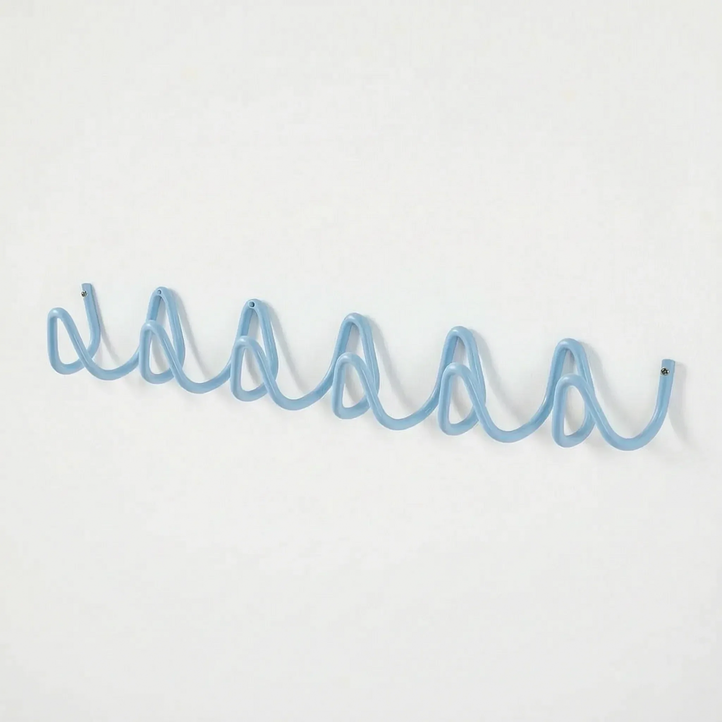 Coat Rack Modern Wave Wall Mounted Entryway Organizer