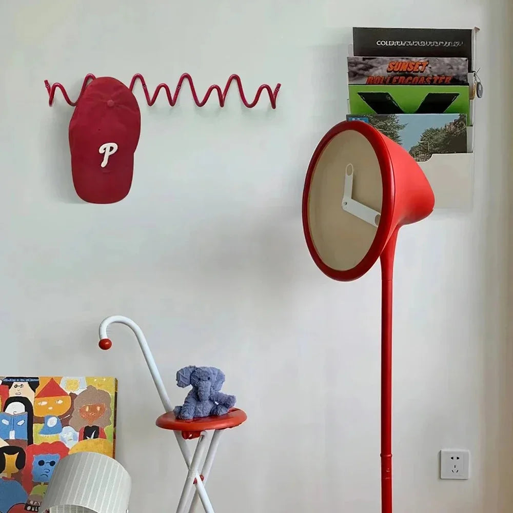 Coat Rack Modern Wave Wall Mounted Entryway Organizer