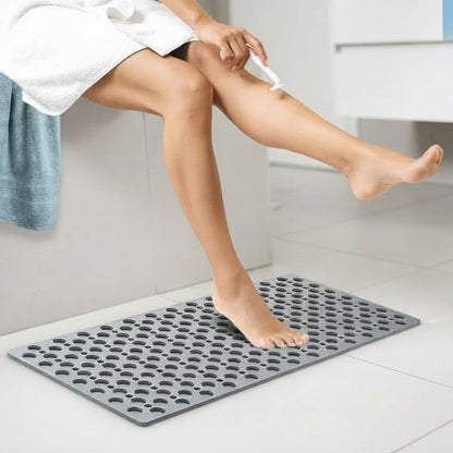 Bath Mat Non Slip Shower Mat with Suction Cups Quick Dry