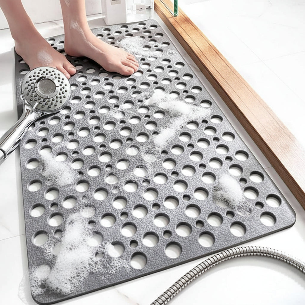 Bath Mat Non Slip Shower Mat with Suction Cups Quick Dry