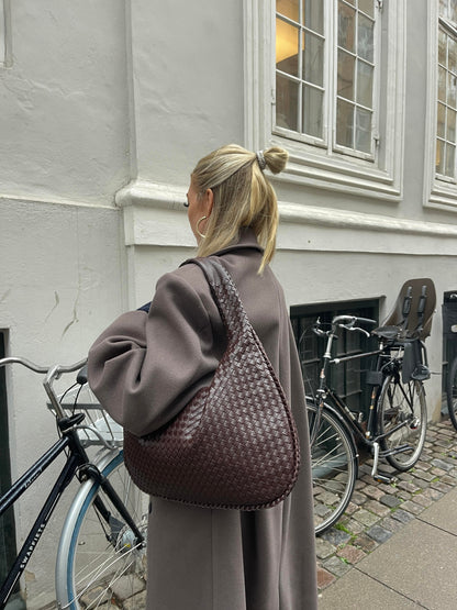 Shoulder Bag Woven Hobo Tote for Work and Everyday Carry