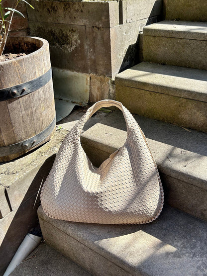 Shoulder Bag Woven Hobo Tote for Work and Everyday Carry