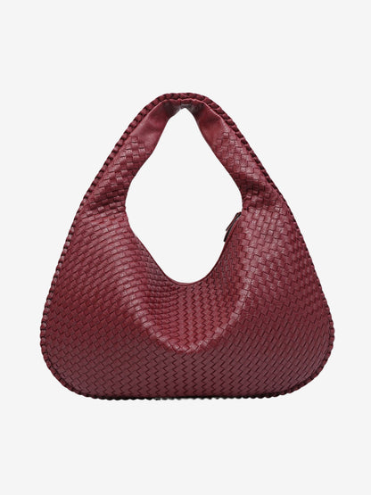 Shoulder Bag Woven Hobo Tote for Work and Everyday Carry