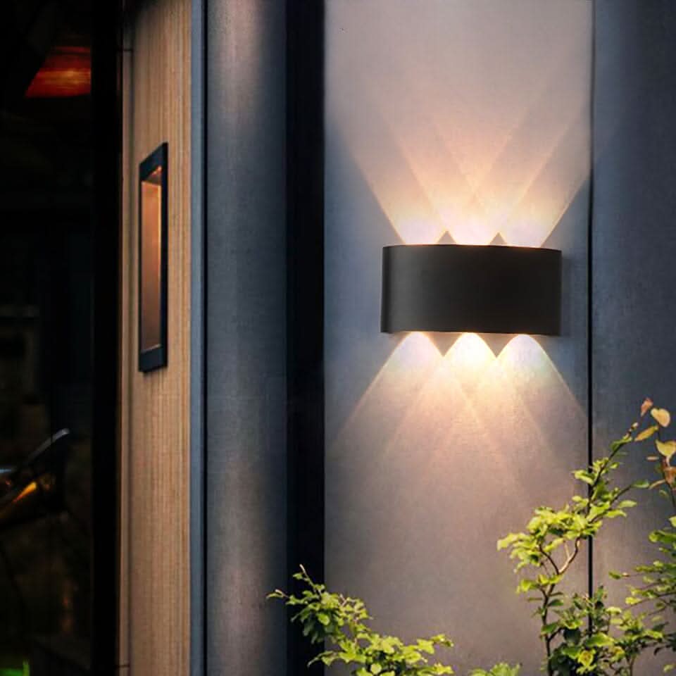 Outdoor Wall Light Waterproof LED Aluminum Wall Sconce