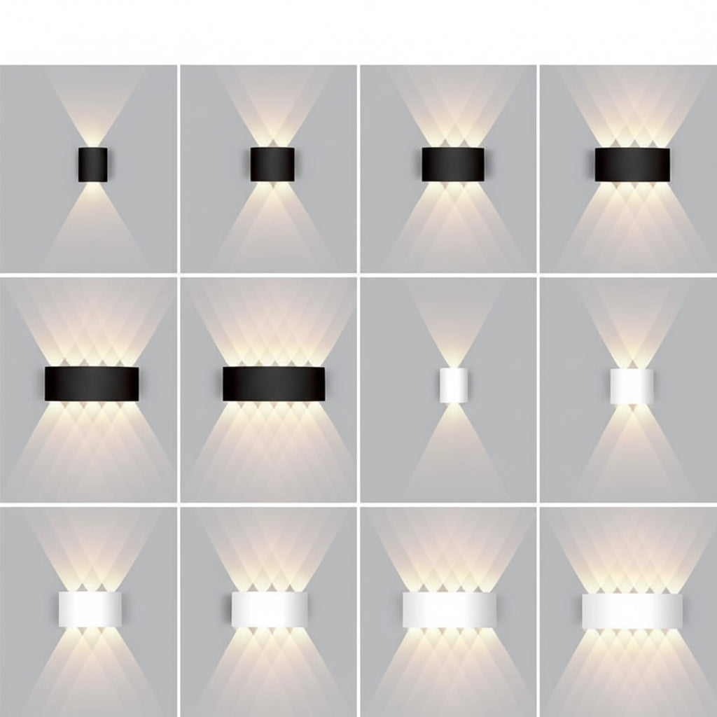 Outdoor Wall Light Waterproof LED Aluminum Wall Sconce