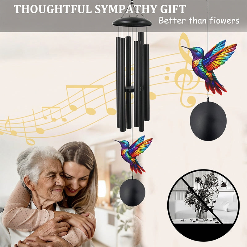 Wind Chimes for Outside Hummingbird Memorial Wind Chime Garden Decor