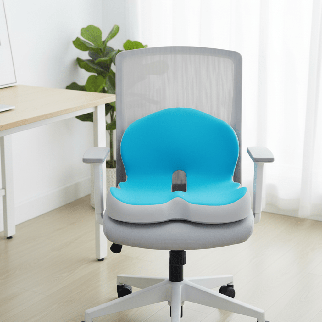Seat Cushion Memory Foam Ergonomic Office Chair Pad