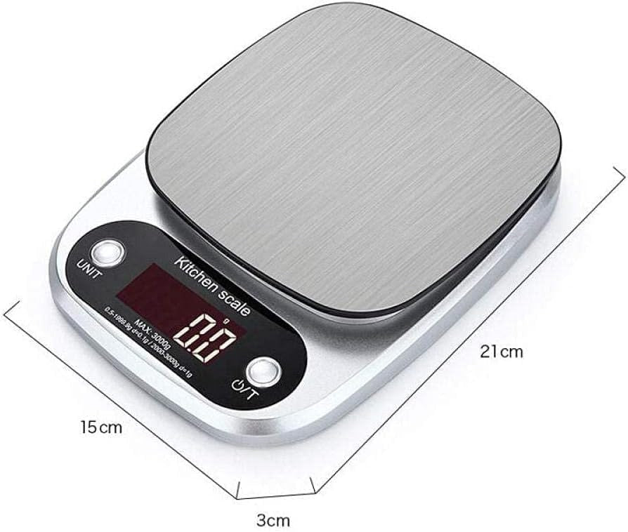 Stainless Steel High Precision Kitchen Scale 0.1g