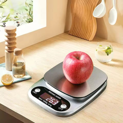 Stainless Steel High Precision Kitchen Scale 0.1g