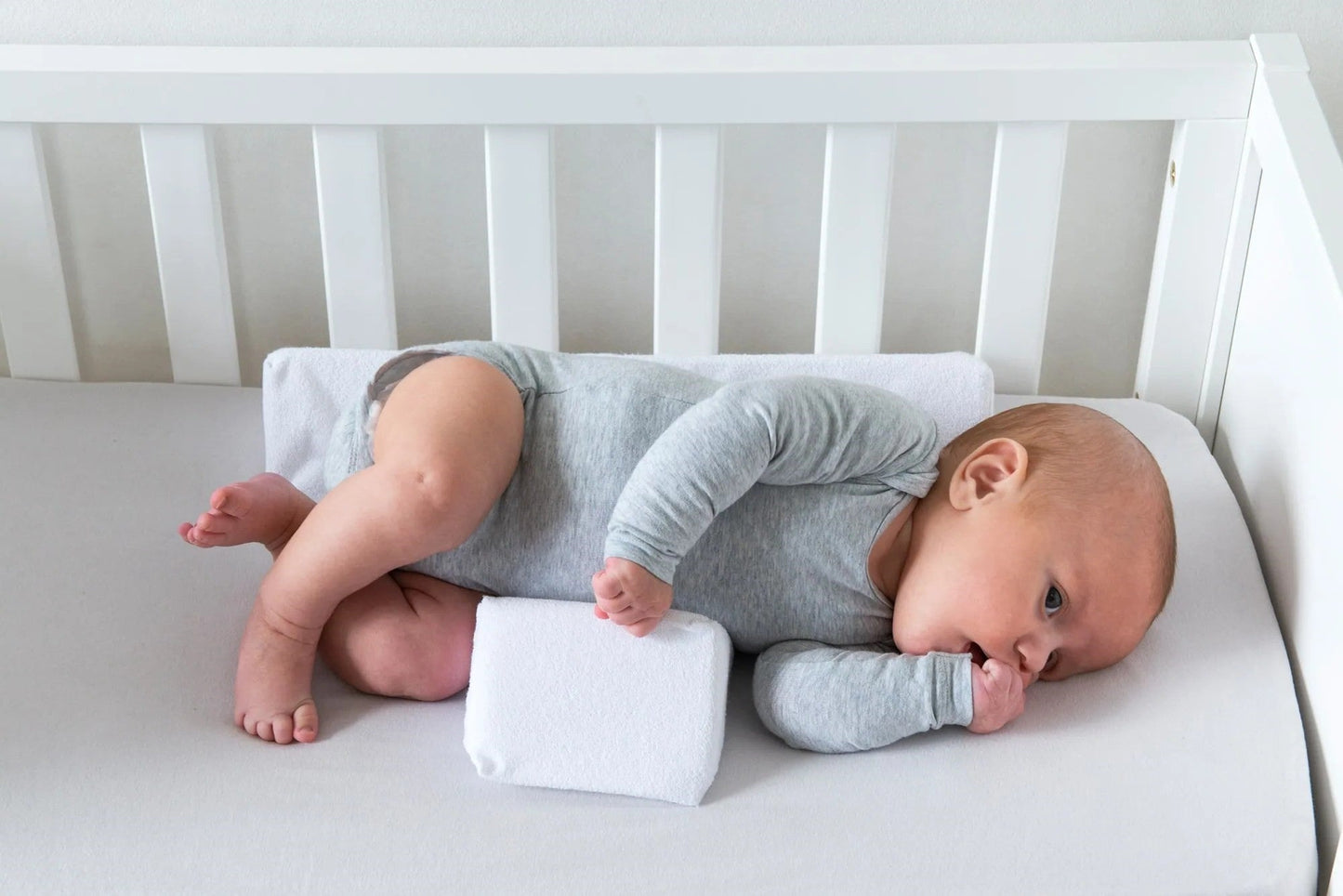 Baby Pillow Anti Roll Memory Foam Infant Sleep Wedge