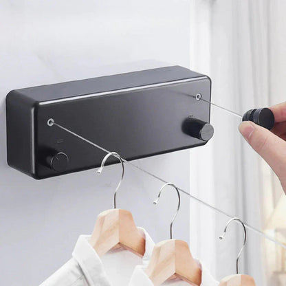 Retractable Clothesline Wall Mounted 4M Stainless Steel Laundry Line