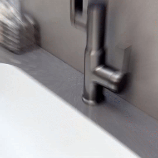 Kitchen Faucet Pull Down 360 Degree LED Temperature Faucet