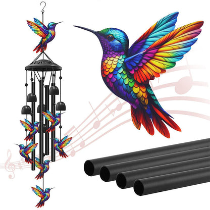 Wind Chimes for Outside Hummingbird Memorial Wind Chime Garden Decor