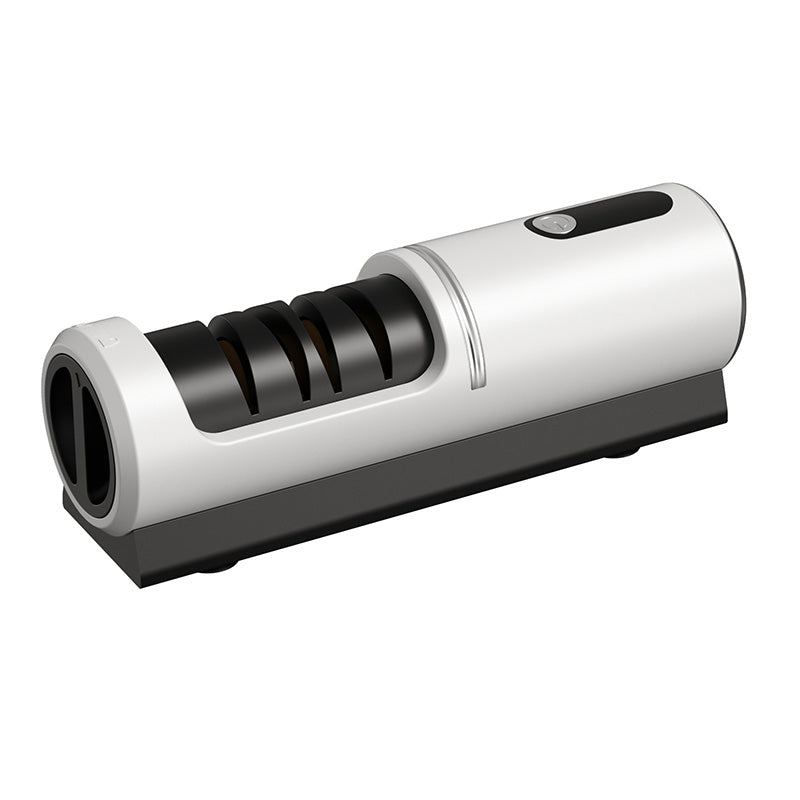 Electric Knife Sharpener USB Rechargeable 2 Stage for Kitchen Knives
